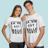 Buy Tshirt La Vie Est Belle Paris