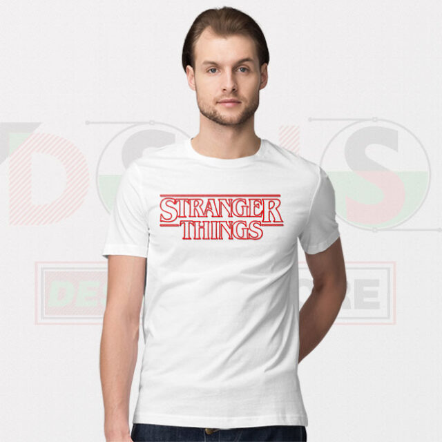 Stranger Things Logo T-Shirt – Retro Netflix Horror Fan