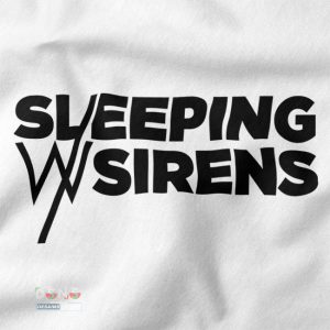 Buy closeup Tshirt - Sleeping With Sirens Rock Band Merch Graphic Tees For Cheap