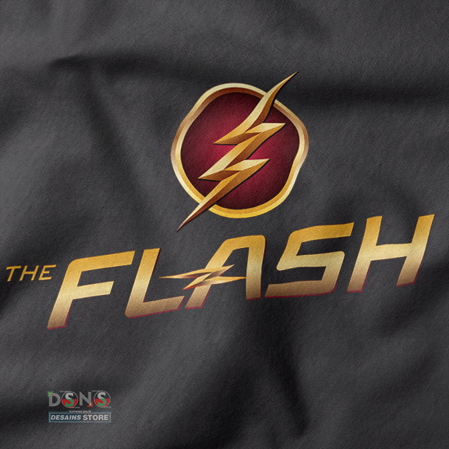 Buy closeup Tshirt - The Flash Costume Movie