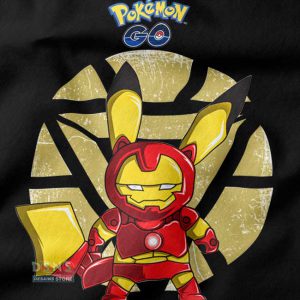 Funny Pokémon Pikachu mashup Iron Man parody shirt – DESAINS STORE