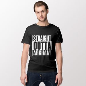 Straight Outta Arkham Knight Graphic T-Shirt