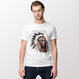Tshirt Kanye Yeezus Skull Indians