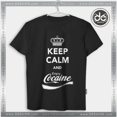 T-shirt Graphique Enjoy Cocaïne Groouille - Plusieurs Tailles (S à 3XL), 100% Coton