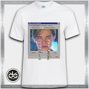 Tshirt Leonardo Dicaprio Crying Internet Tshirt mens Tshirt womens Tees size S-3XL