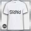 Buy Tshirt Paris Horizontal Tshirt mens Tshirt womens Size S-3XL
