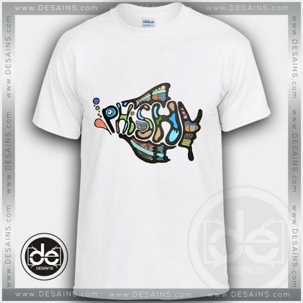 Buy Tshirt Phish Band Fish Logo Tshirt mens Tshirt womens Size S-3XL