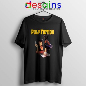 Tshirt Pulp Fiction Mia Poster Graphic Tees For Cheap