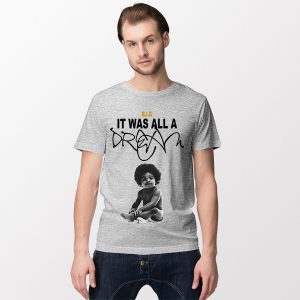 Tshirt Sport Grey Notorious BIG It Was All A Dream