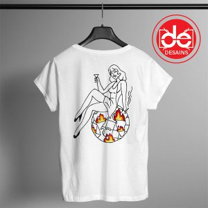 Buy Tshirt Back Urban Sexy Girl Custom Tshirt mens Tshirt womens