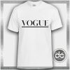 Buy Tshirt Vogue Teen Magazine Logo Custom Tshirt mens womens