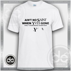 Buy Tshirt Yves Gone Criminal Damage Custom Tshirt Mens and Tshirt Womens Tshirt White