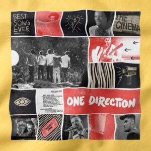 1D aesthetic retro tour story pullover in cozy streetwear style