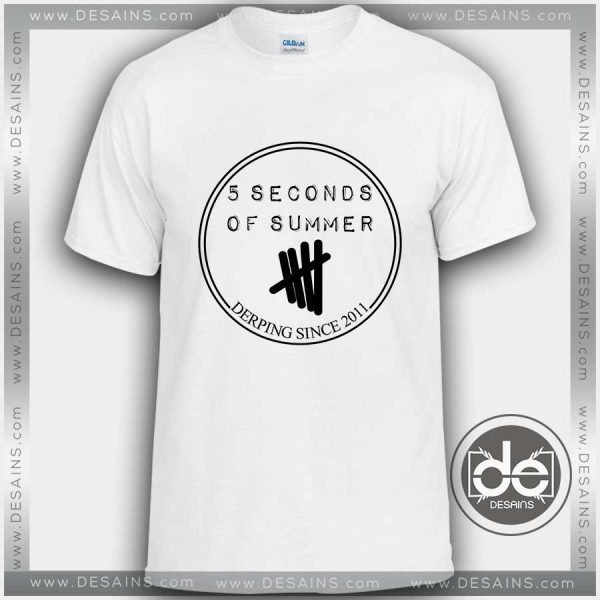 Buy Tshirt 5 Seconds Of Summer Since 2011 Tshirt Womens Tshirt Mens