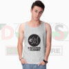 5SOS black logo tank top minimalist band merch