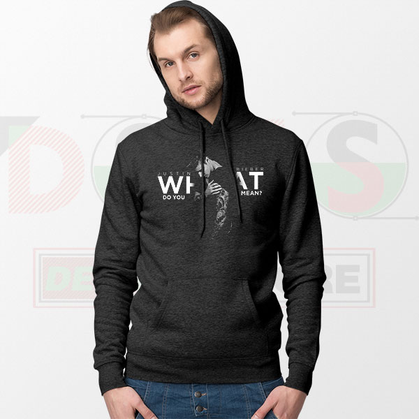 Aesthetic Justin Bieber lyric hoodie streetwear style