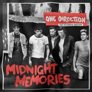 Album One Direction closeup Tshirt - Midnight Memories Deluxe