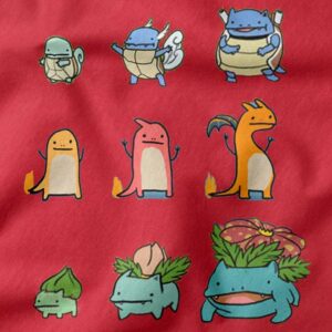 Anime Style Pokémon Evolution Chart Hoodie