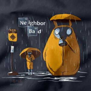 Anime mashup Totoro x Breaking Bad crewneck