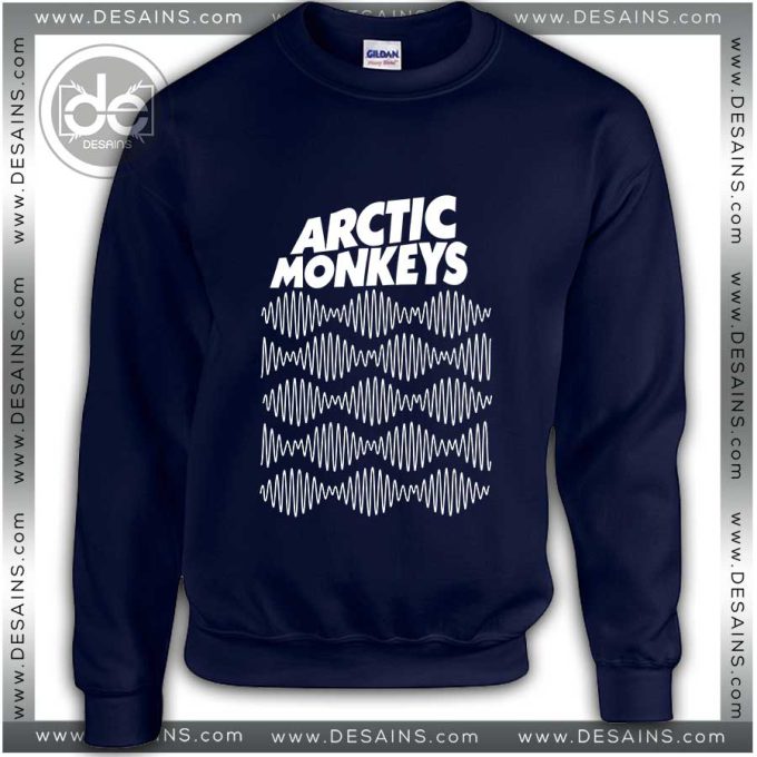 Sweatshirt Arctic Monkeys Logo Wave Sweater Womens Sweater Mens