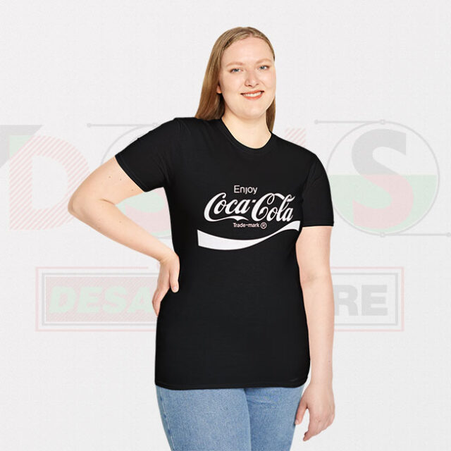Funny Tshirt Enjoy Coca Cola Logo Parody