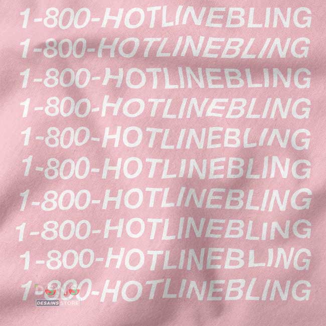 Best closeup Tshirt - Hotline Bling 1800 Drake