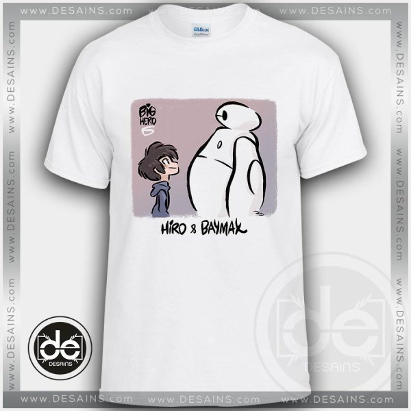 Tshirt Big Hero 6 Hiro and Baymax Tshirt Kids Children and Adult Tshirt