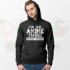 Black Anime Quote Hoodie – You Wouldn’t Understand Design