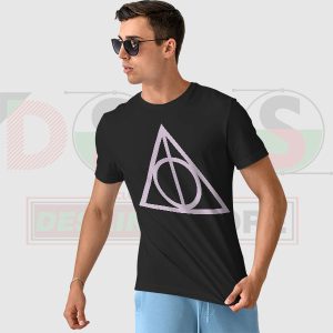 Triad of Power Deathly Hallows T-Shirt - Magic Icon Harry Potter