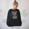 Bloody Dracula horror-themed crewneck for Halloween outfits