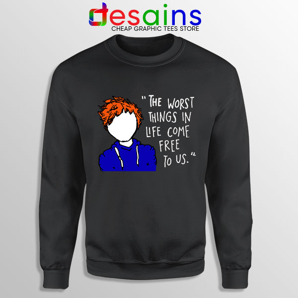 Buy Black Sweatshirt Ed Sheeran Thinking Out Loud Song Merch