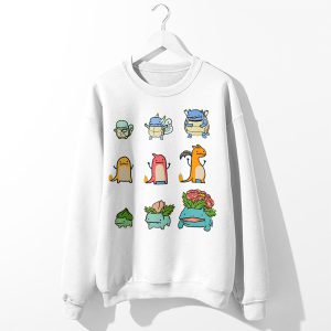 Buy Game Sweatshirt White Evolution Pokemon Go Ultra Sun