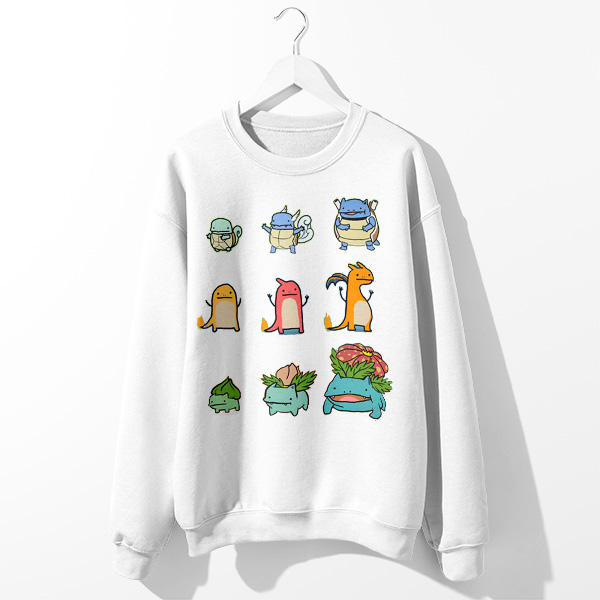 Buy Game Sweatshirt Evolution Pokemon Go Ultra Sun