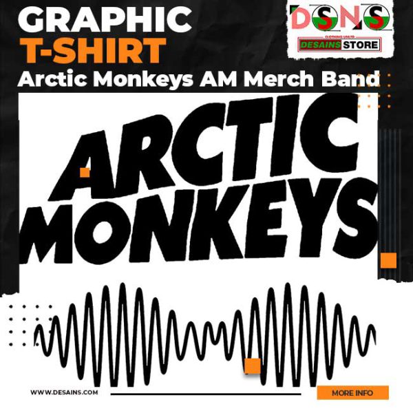 Buy Graphic Tshirt Arctic Monkeys AM Merch Band