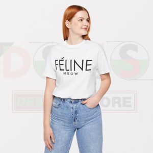 Buy Graphic Tshirt - Feline Meow Cat Celine