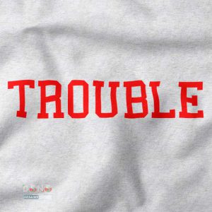 Buy Graphic closeup Tshirt - Trouble
