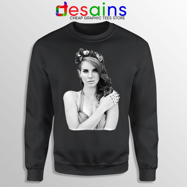 Buy Merch Black Sweatshirt Lana Del Rey Princess Beauty