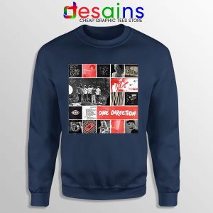 Buy Merch Navy Sweatshirt One Direction Tour Story