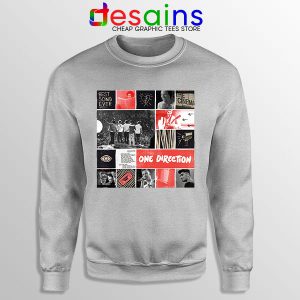 Buy Merch Sport Grey Sweatshirt One Direction Tour Story