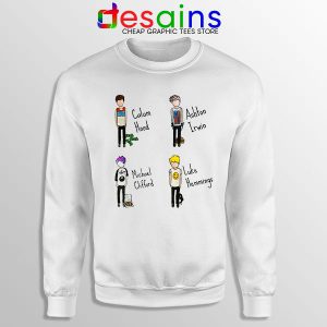 Buy Merch Sweatshirt 5SOS Drawing Art Band