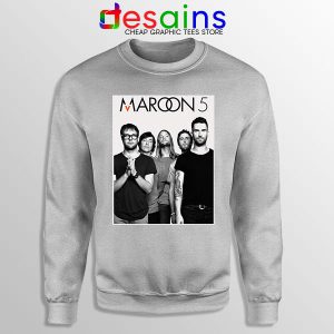 Buy Merchandise Sport Grey Sweatshirt Maroon 5 Band Poster