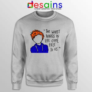 Buy Sport Grey Sweatshirt Ed Sheeran Thinking Out Loud Song Merch