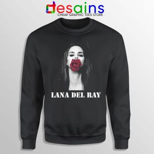 Buy Sweatshirt Lana Del Rey Red Rose Poster