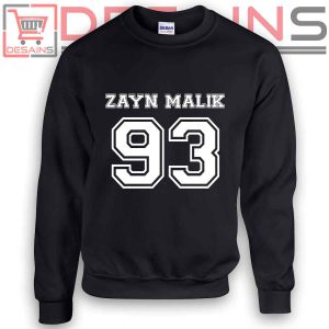 Sweatshirt Zayn Malik 93 Birthday Sweater Womens and Sweater Mens