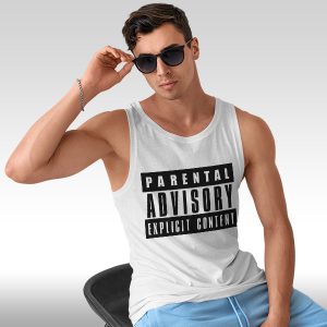 Buy Tank Top Parental Advisory Explicit Content Logo