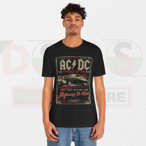 Buy Tshirt - ACDC Speed Shop Trade Mark