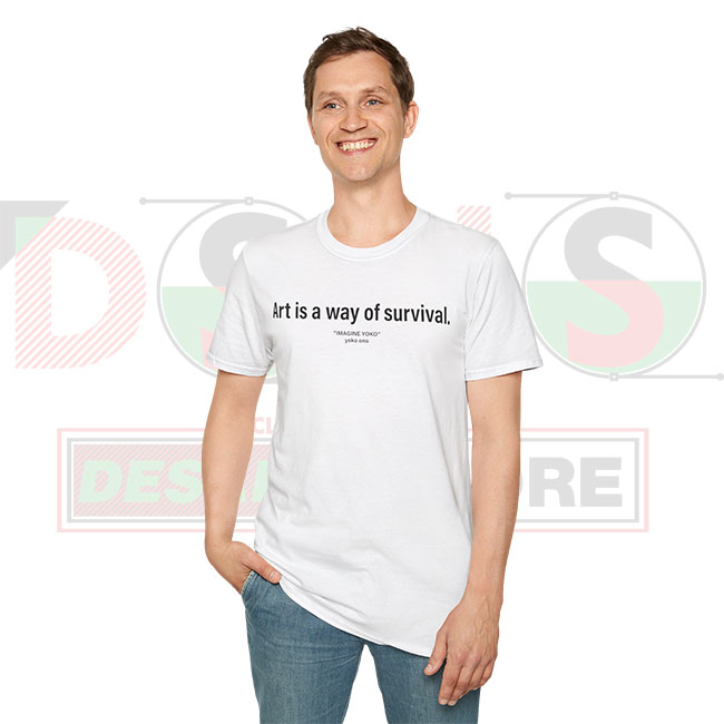 Buy Tshirt - Imagine Yoko Art Survival