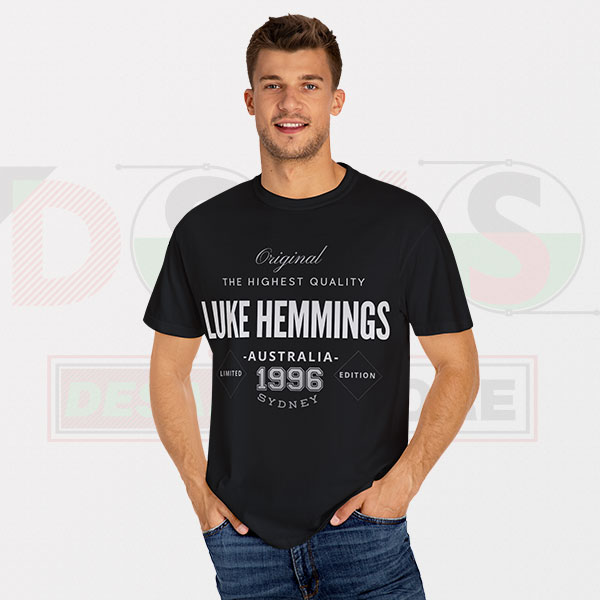 Buy Tshirt Luke Hemmings 5SOS Sydney Birthday