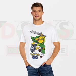 Buy Tshirt - Pokemon Go Zelda Pikachu