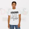 Strong Is the New Beautiful Nike Motivational Graphic T-Shirt
